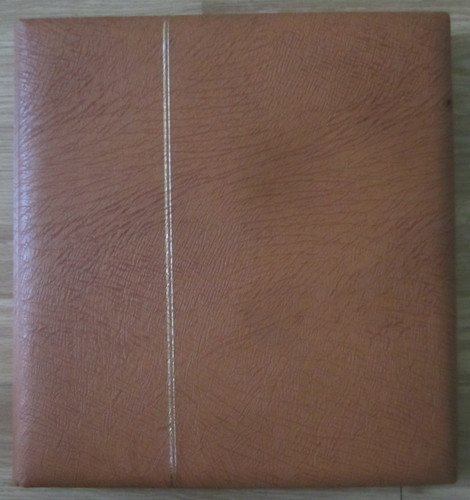 Album safe marron feuilles - album,