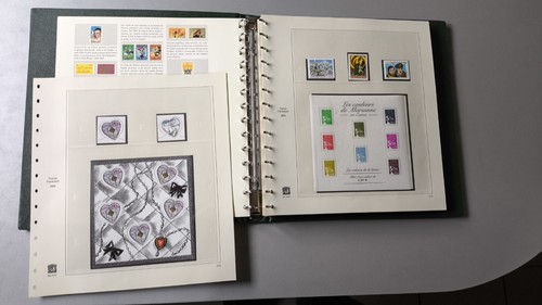 Album safe timbres france - timbres, 2004